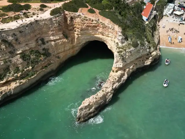 Benagil sea cave, by boat & kayak