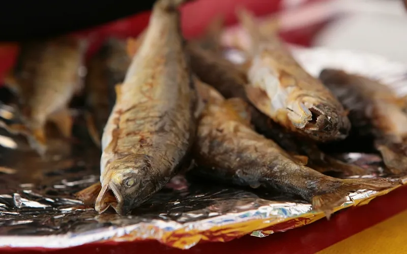 Grilled sardines, Algarve